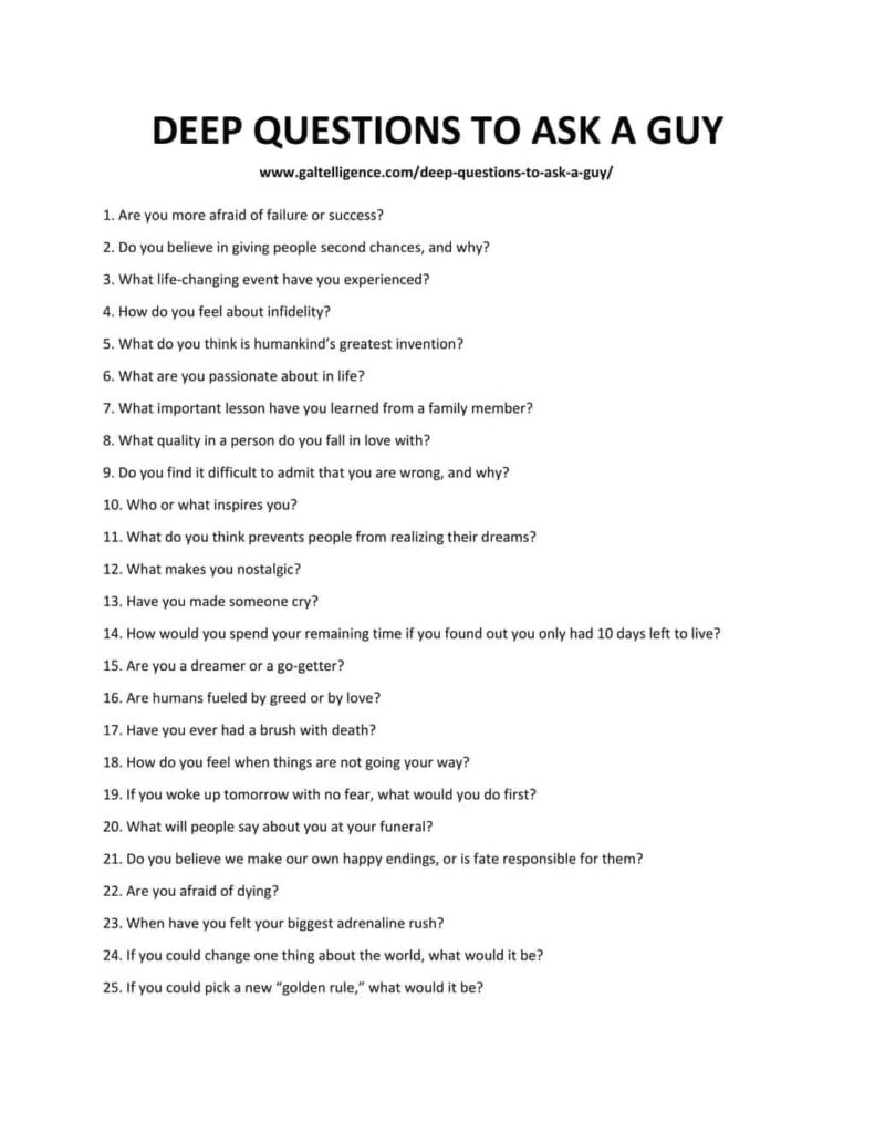 questions to ask a guy you met online